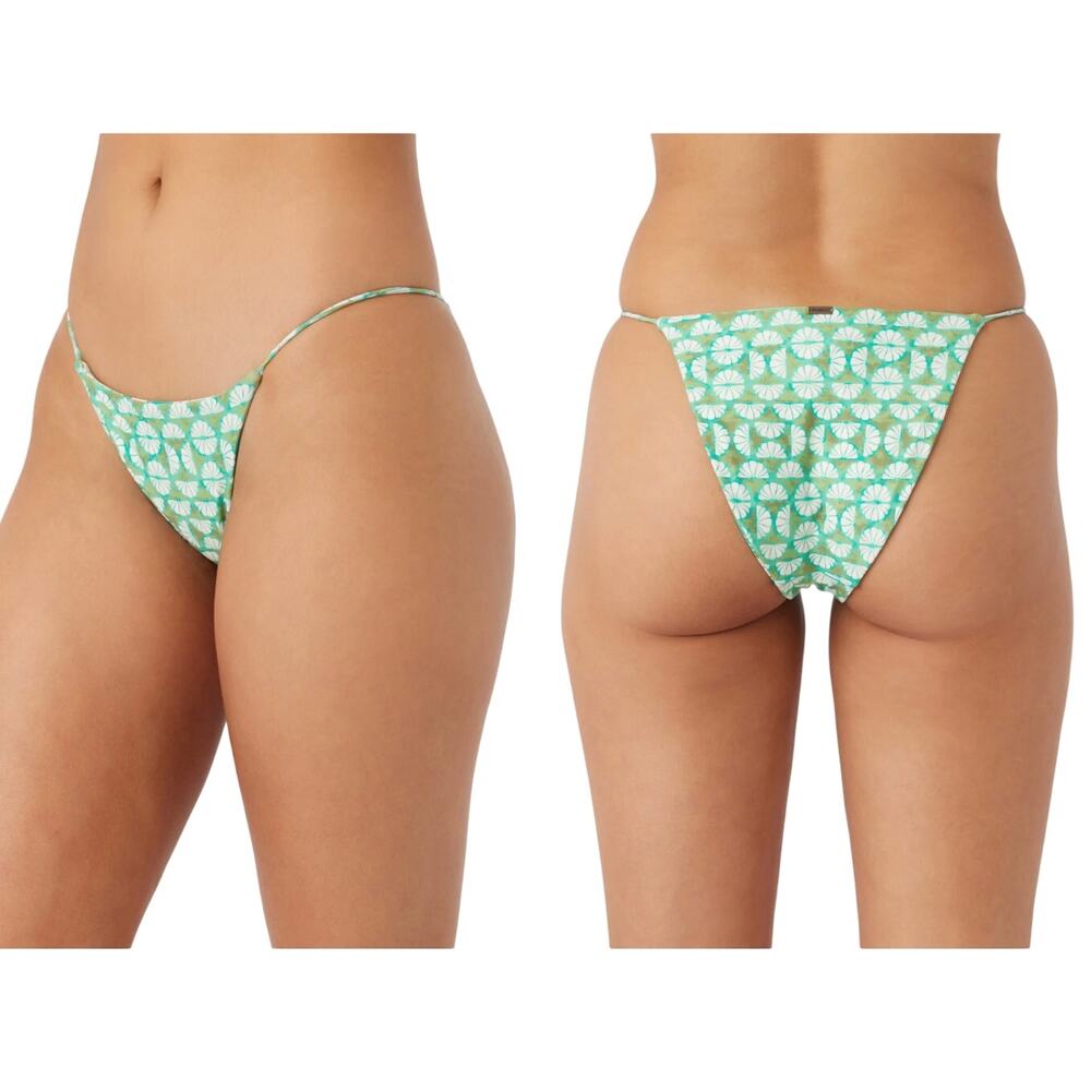 O'Neill Shell Abstract Redondo Revo Medium Coverage Bottoms - NWT Size Large